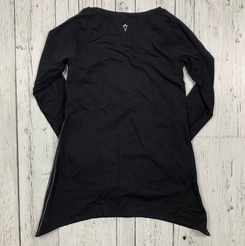 ivivva black graphic long sleeve - Girls 7