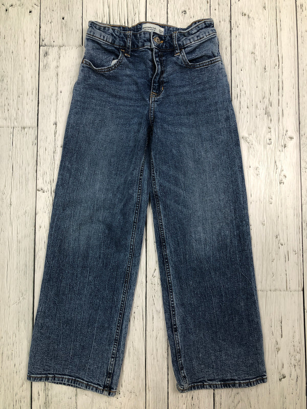 Abercrombie Kids high rise wide leg blue jeans - Girls 13/14