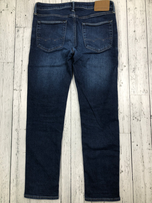 American Eagle slim straight blue jeans - His M/33x32