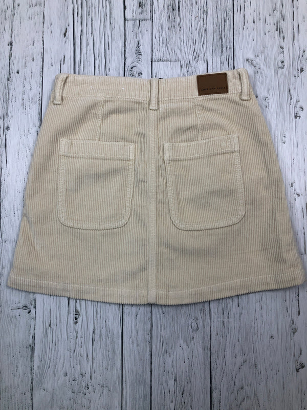 American Eagle white corduroy skirt - Hers XS/2