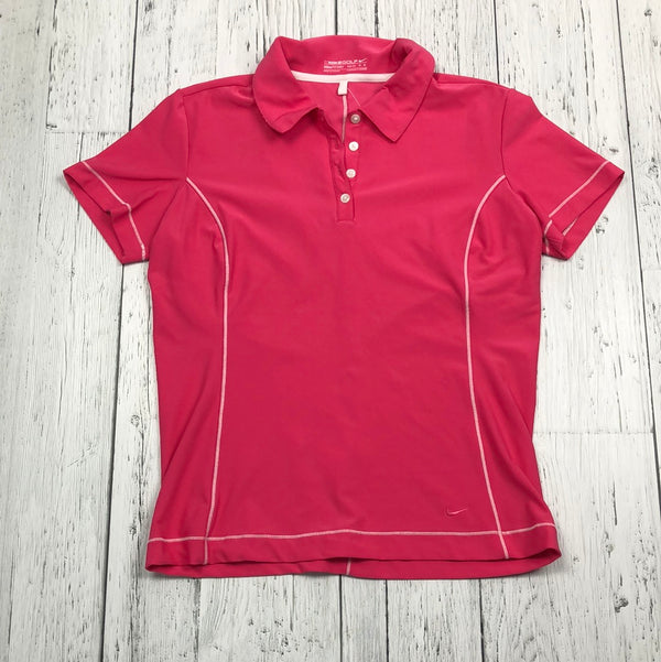 Nike golf pink shirt - Hers M/8