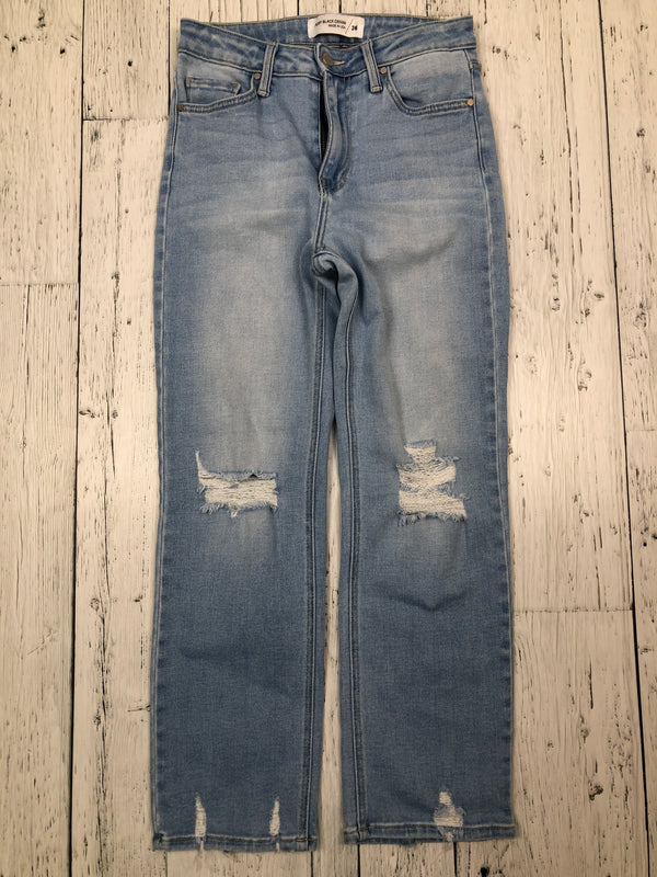 Just Black Denim blue distressed jeans - Hers XS/26