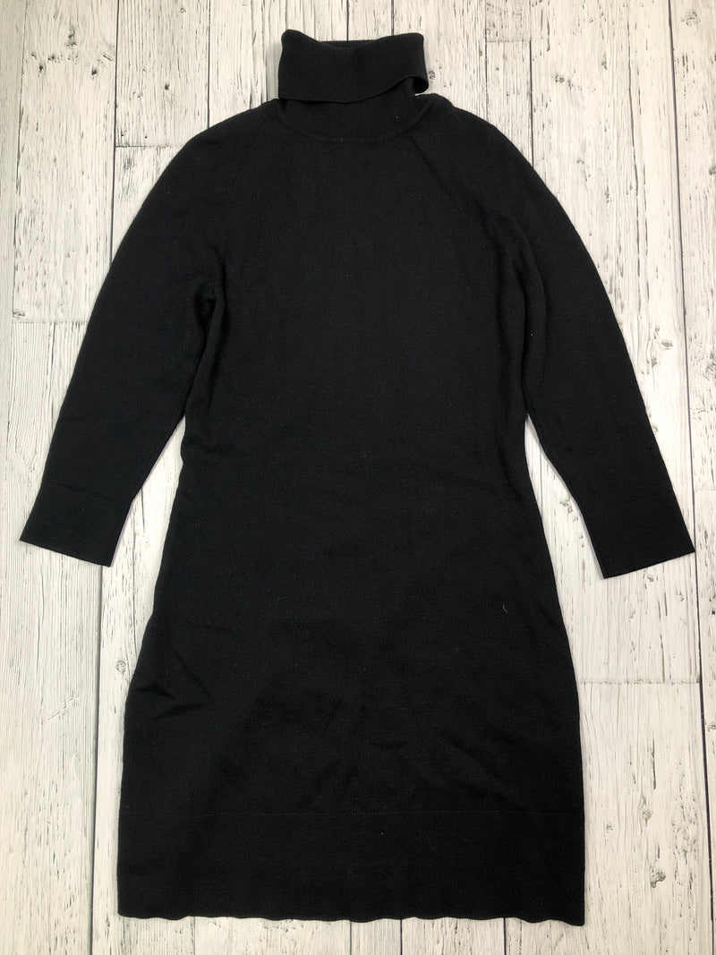 Club Monaco black turtle neck dress - Hers M