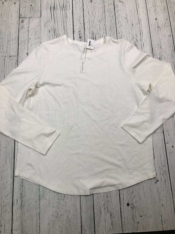 lululemon white long sleeve shirt - Hers 12