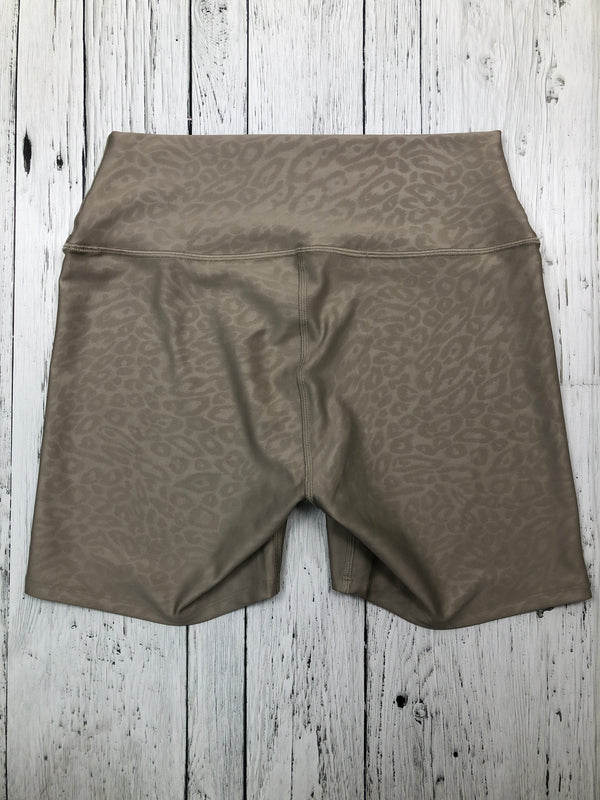 ALO brown patterned shorts - Hers L