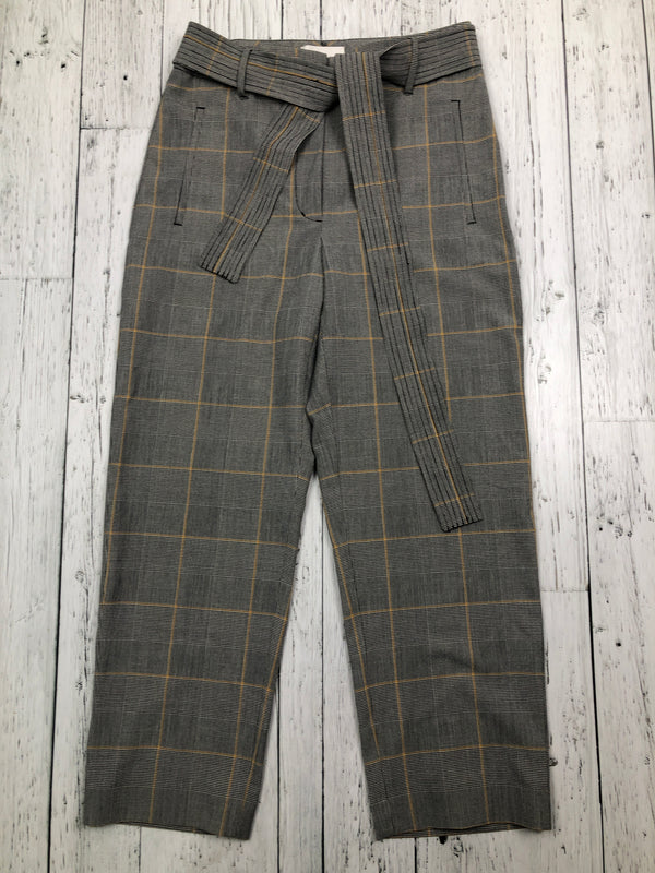 Wilfred Aritzia grey plaid pants - Hers M/8