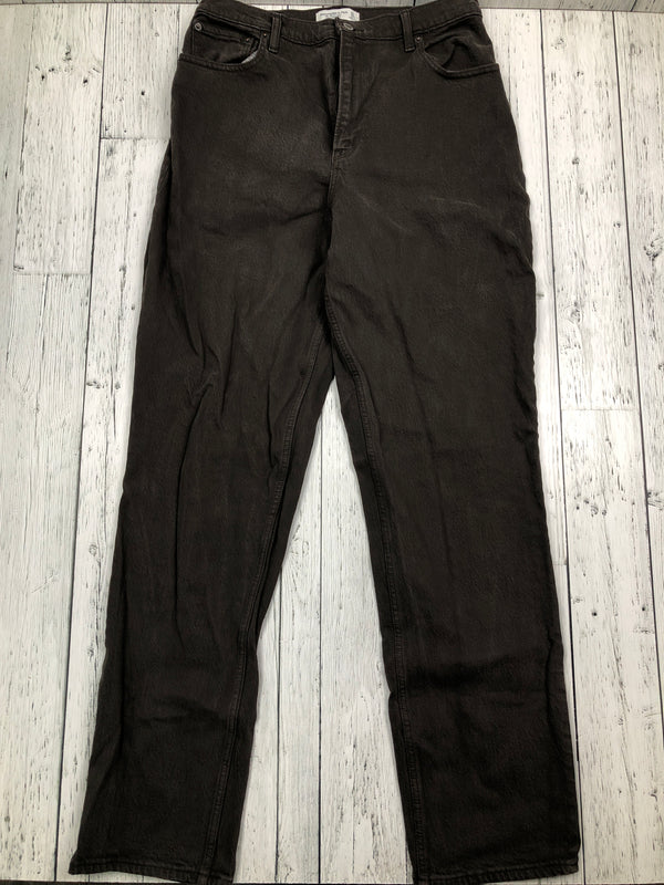 Abercrombie&Fitch brown 90s straight ultra high rise jean - Hers L/12