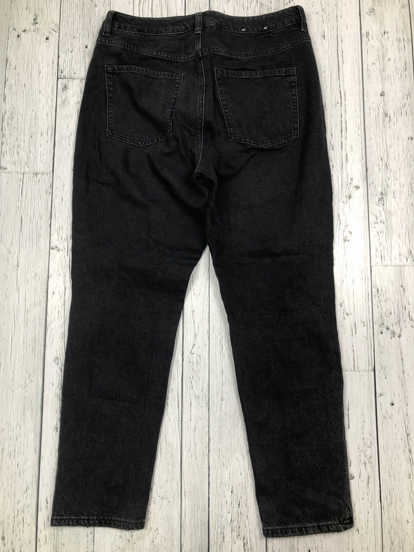 Garage black mom jeans - Hers M/29