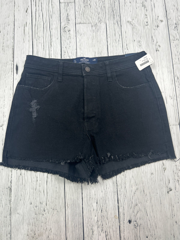 Hollister black ultra high rise mom shorts - Hers M/30