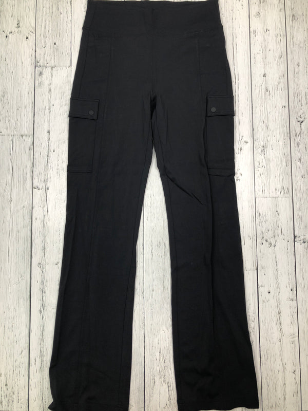 Athleta black straight cargo pant - Hers M/tall