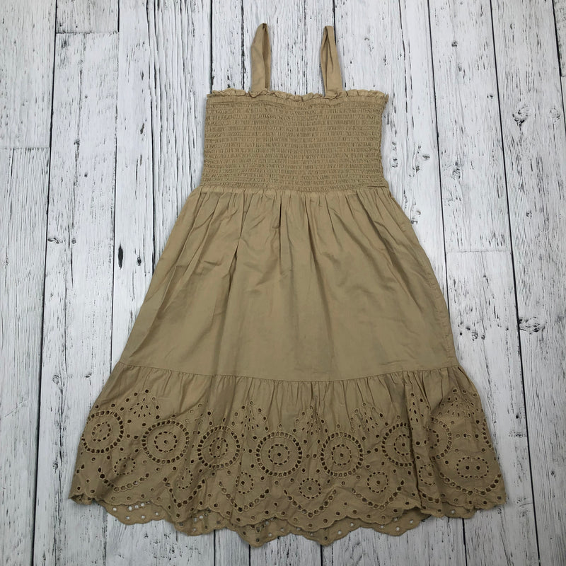 Gap Beige Tiered Dress - Girls 8/9