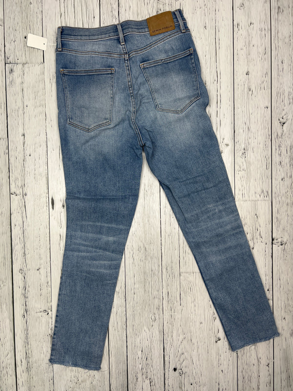 Denim Forum The Lola High Rise Skinny Crop Her S/27