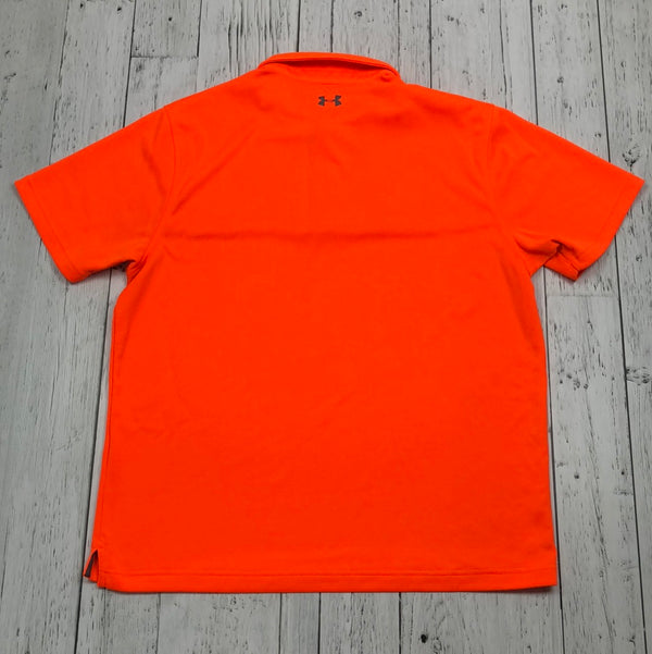 Under Armour orange golf shirt - His XL