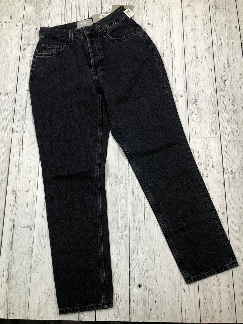 Everlane black straight jeans - Hers M/27