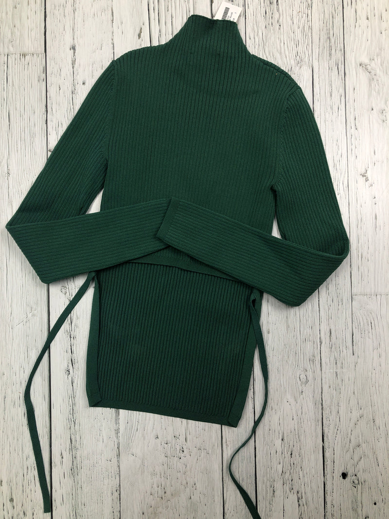 Babaton Aritzia green turtleneck - Hers XXS