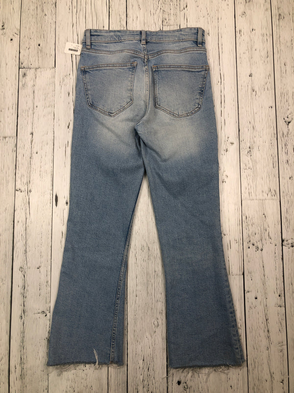 Zara light blue flared jeans- Hers 2/XS