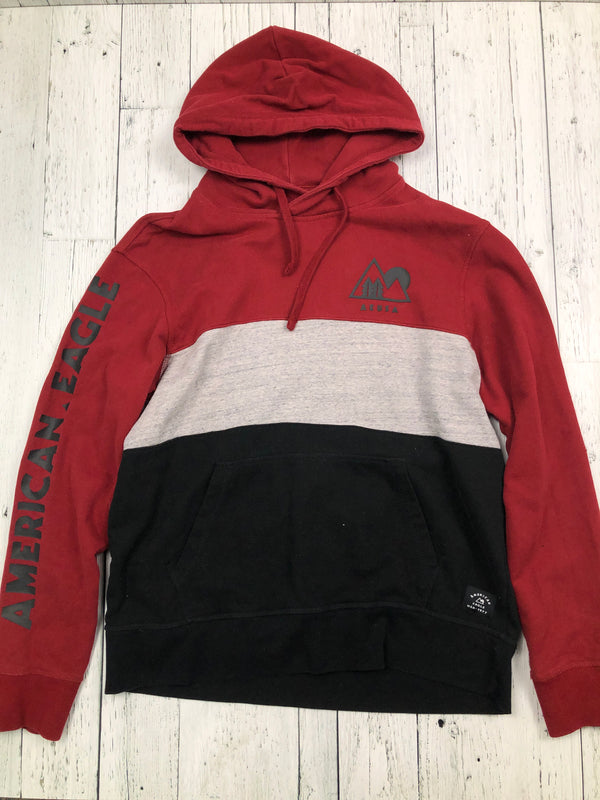 American Eagle black red hoodie - His L