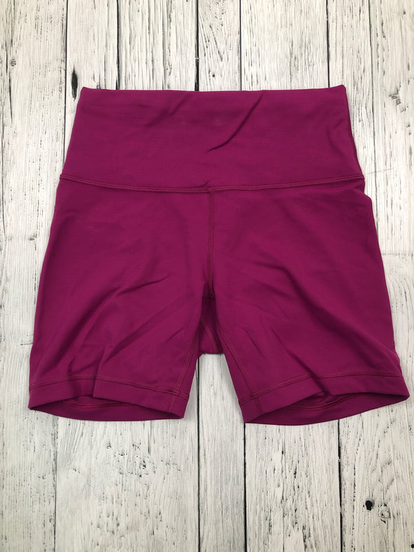 lululemon pink biker shorts - Hers S/6