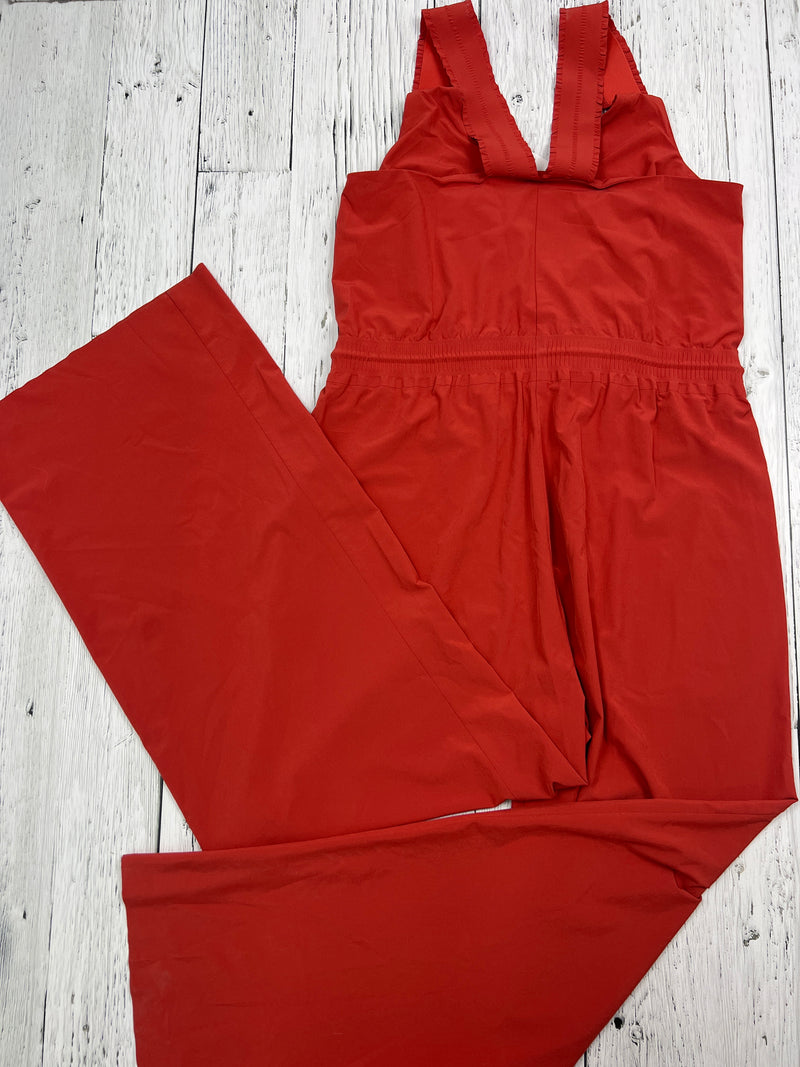 Athleta red romper - Hers M/8