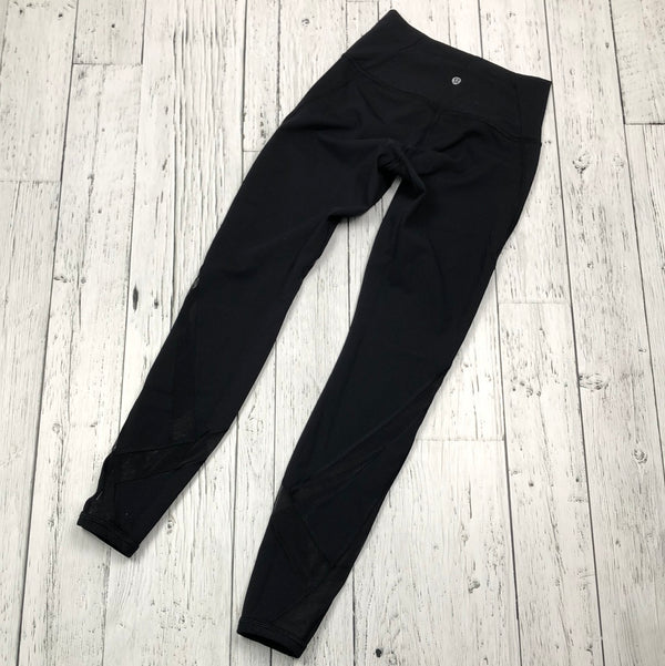 lululemon black leggings- Hers S/6