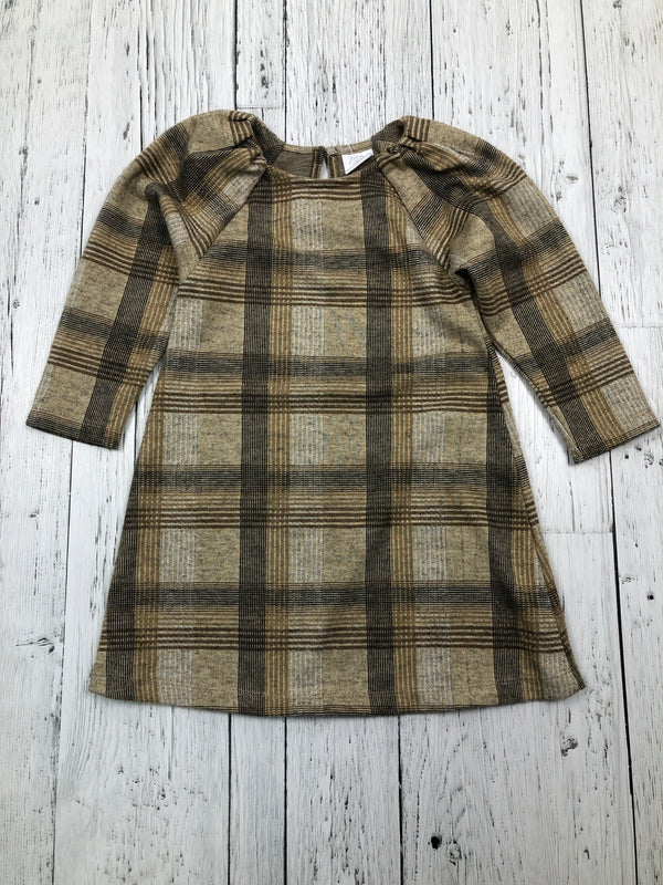 Zara brown plaid dress - Girls 6