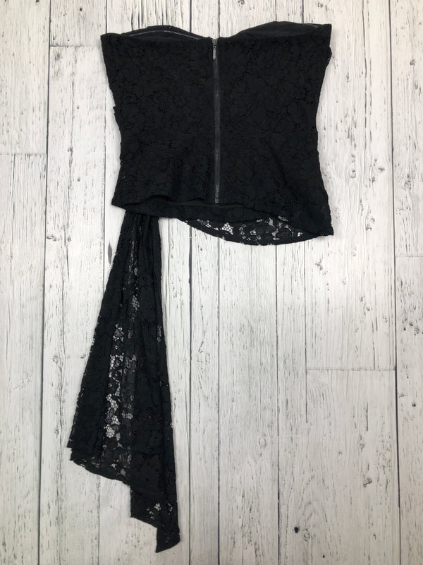 Mare Anthropologie black lace tube top - Hers S