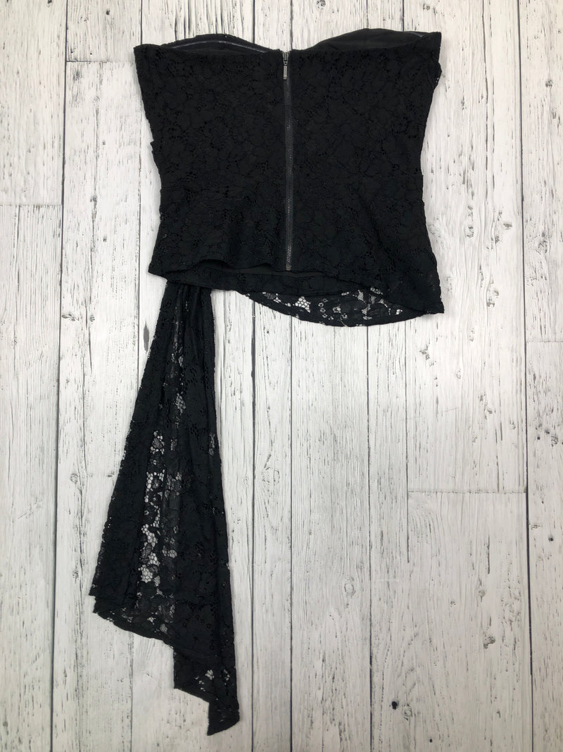 Mare Anthropologie black lace tube top - Hers S