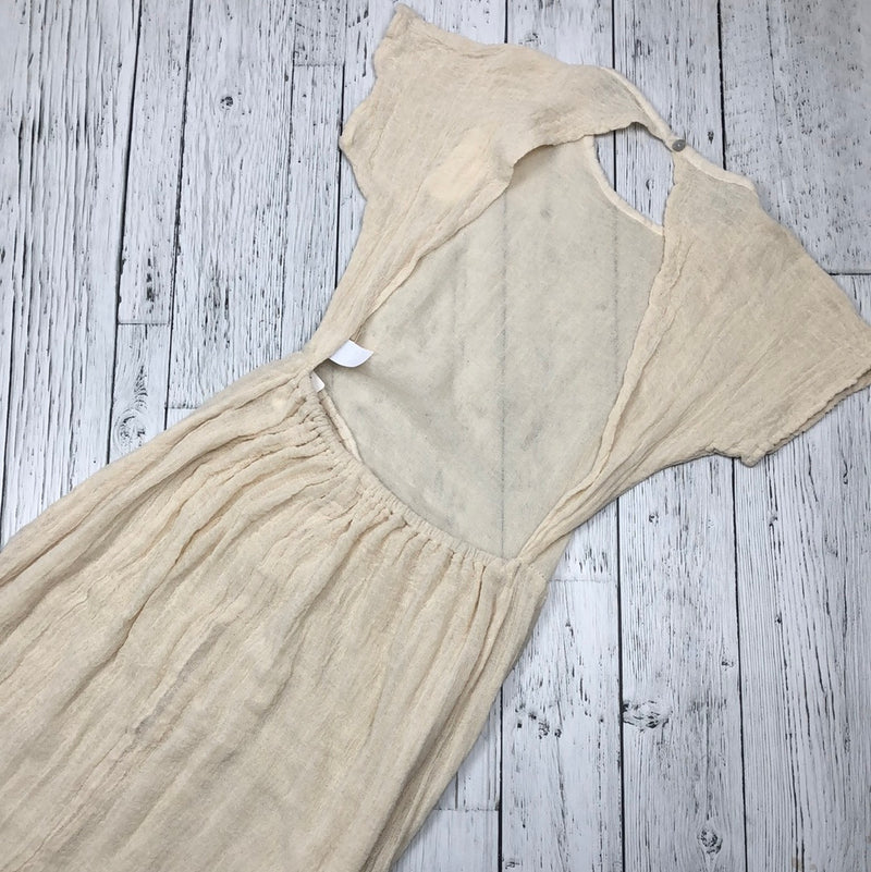 Jen’s Pirate Booty cream dress - Hers L