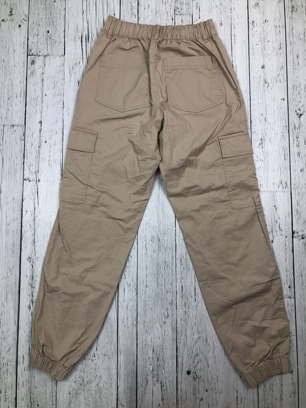 Garage Beige Cargo Joggers - Hers XS