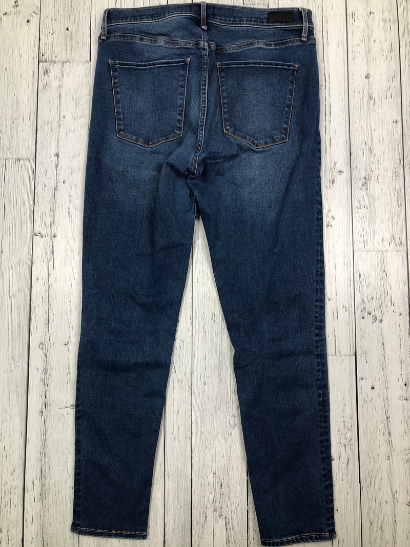 Abercrombie&Fitch ultra high rise super skinny blue jeans - Hers L/14/32