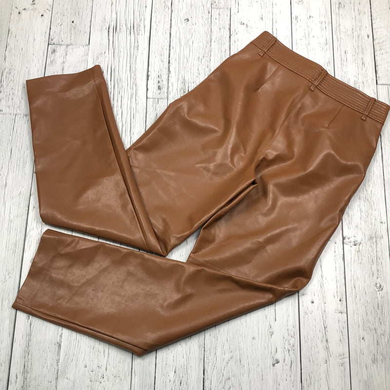 Wilfred brown leather pants - Hers M/10