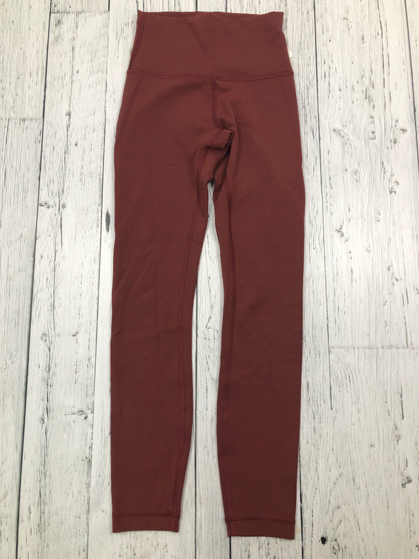 lululemon burgundy leggings - Hers XS/2