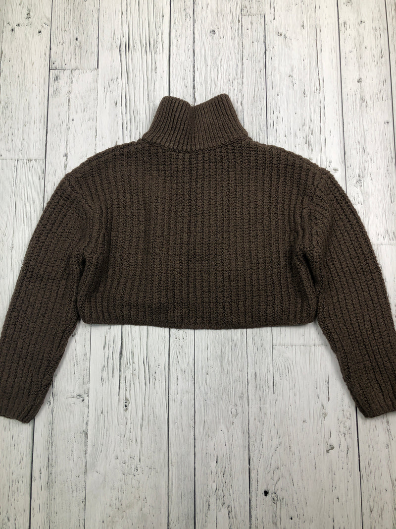 Garage brown knitted sweater - Hers S