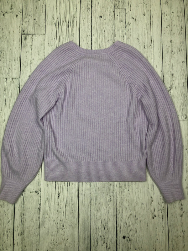 Athleta purple sweater - Hers M