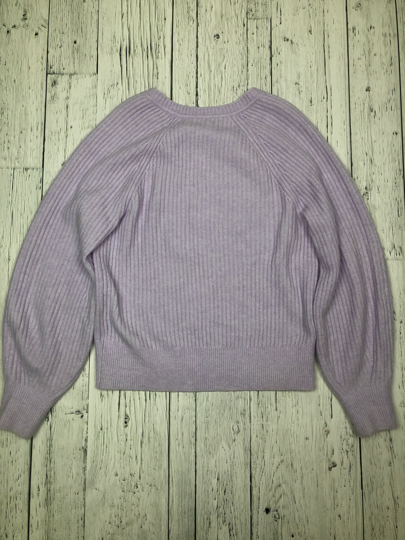 Athleta purple sweater - Hers M