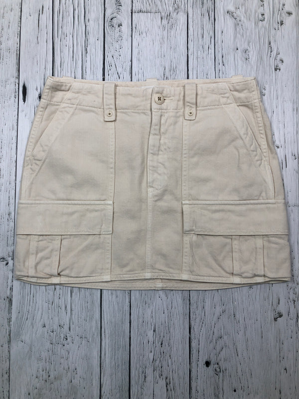 Denim Forum white 90s utility skirt - Hers XS/25