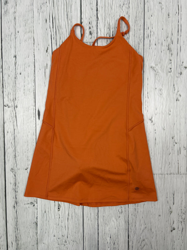 Athleta girl orange athletic dress with shorts - Girls 6