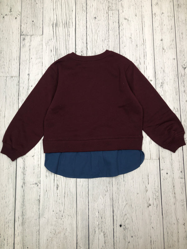 H&M burgundy sweater - Girls 6