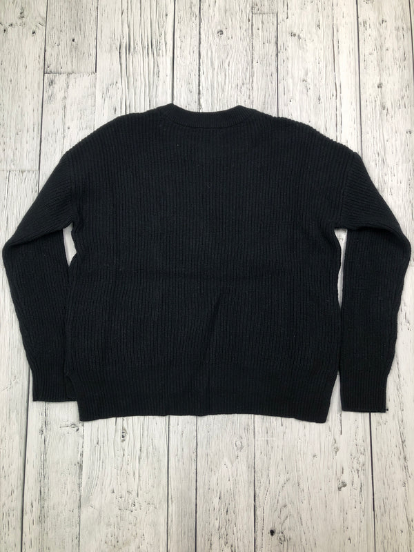 Madewell black sweater - Hers S