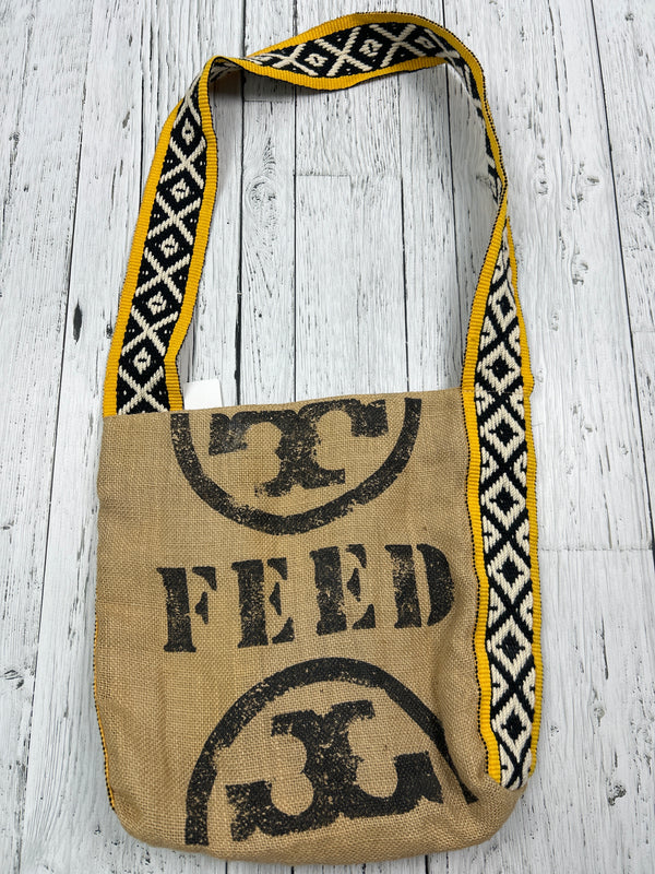 Tory Burch Feed Burlap cross body bag - Hers