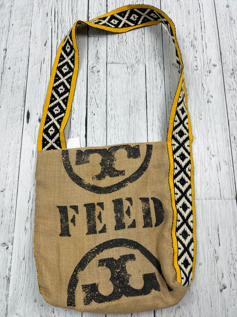 Tory Burch Feed Burlap cross body bag - Hers