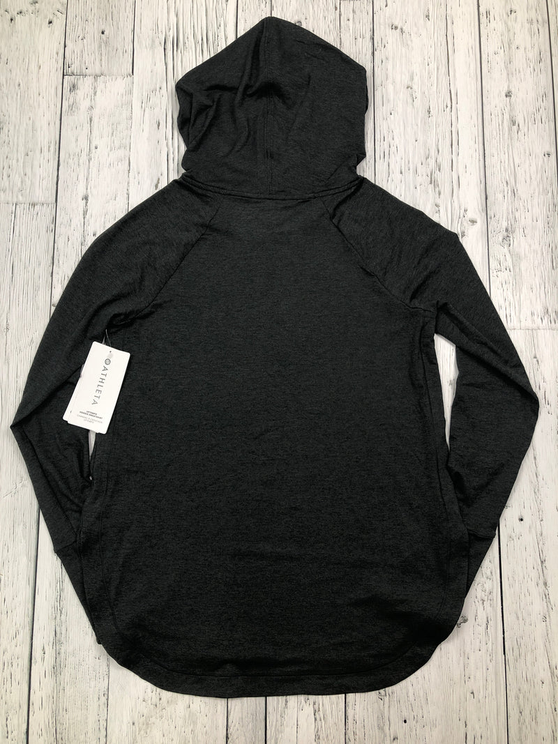 Athleta grey hooded shirt - Hers S