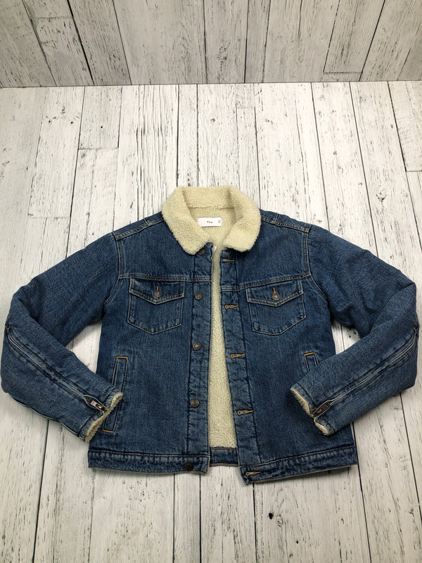 Tna Aritzia blue jean jacket - Hers XXS