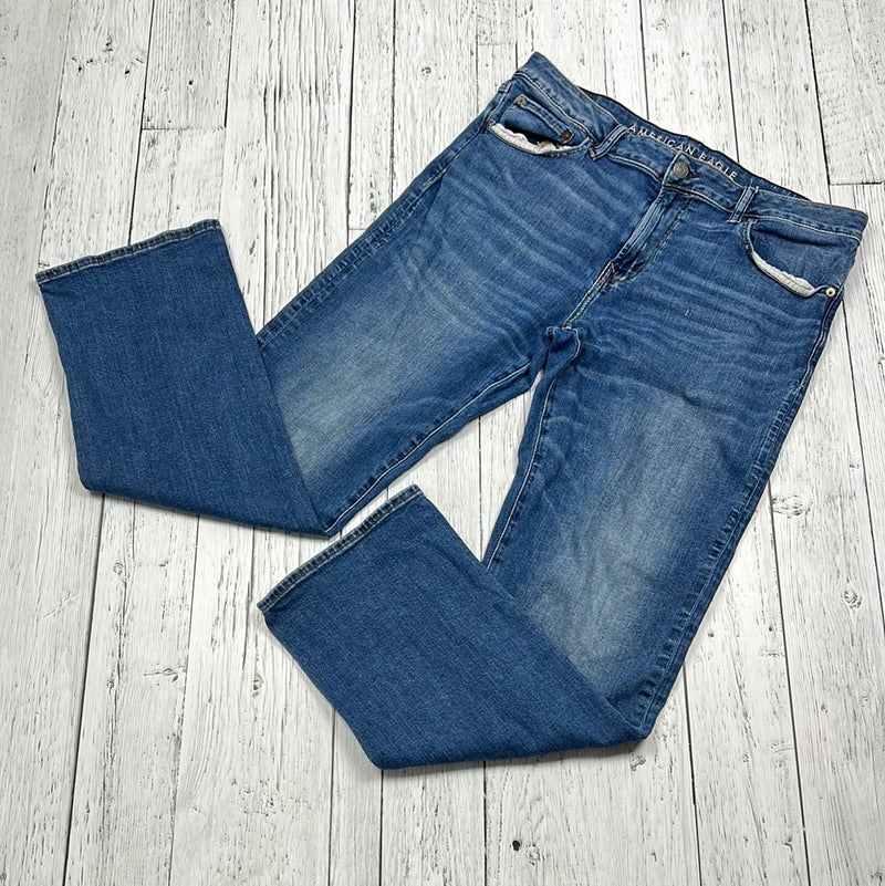 American Eagle blue jeans - His 36x34