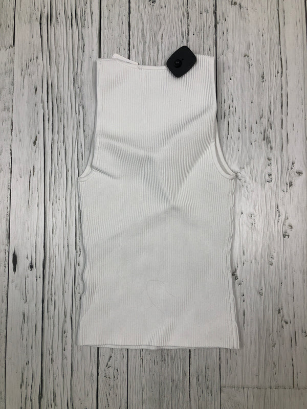 Sculpt Knit white tank top - Hers XS