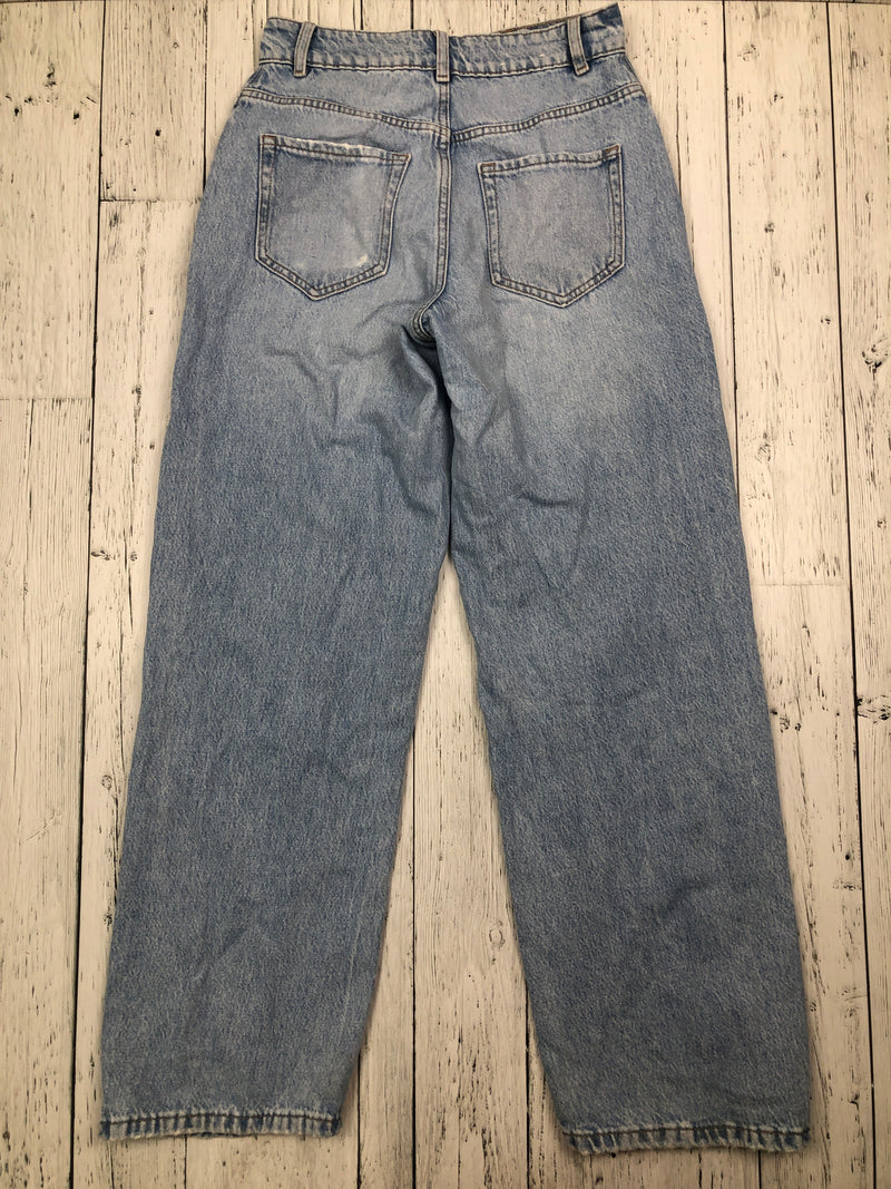 Garage blue distressed jeans - Hers XS/25