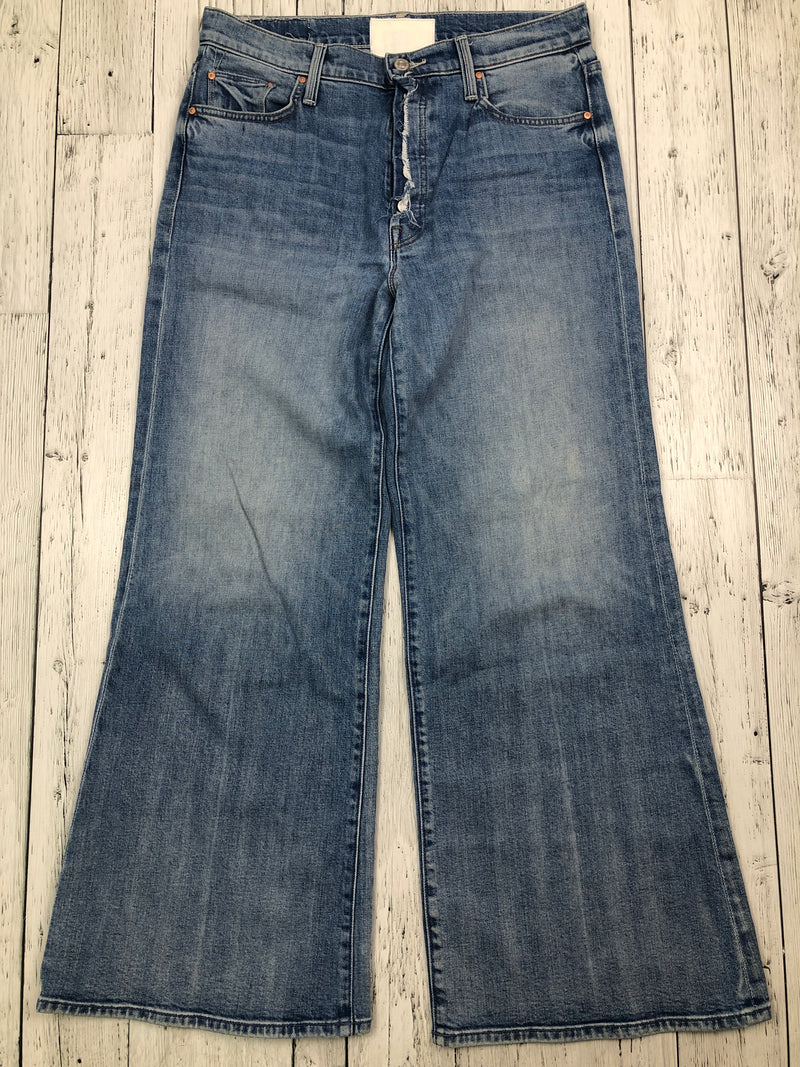 Mother blue fly cut tomcat roller jeans - Hers L/31