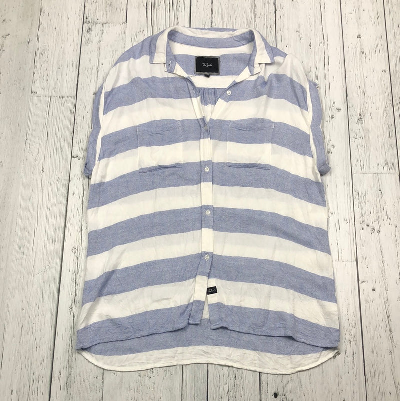 Rails blue white striped shirt - Hers L