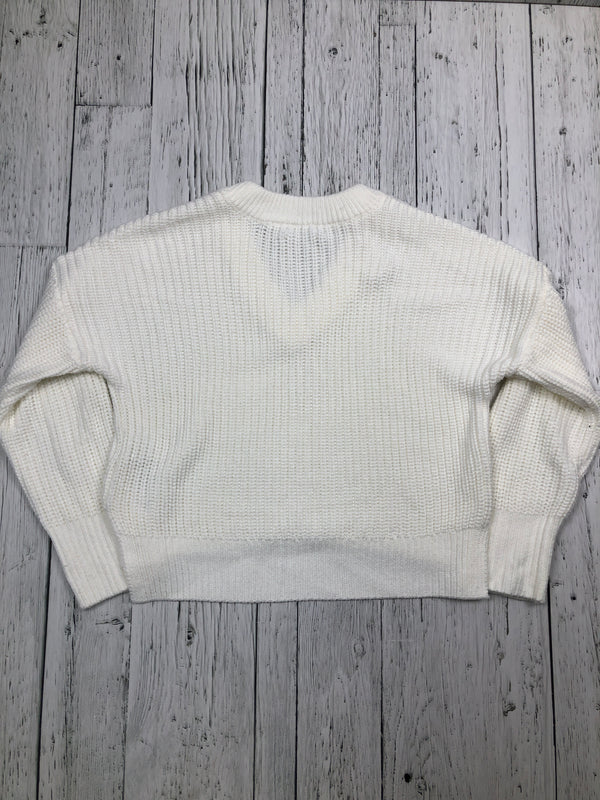 Abercrombie&Fitch white knitted sweater - Hers S