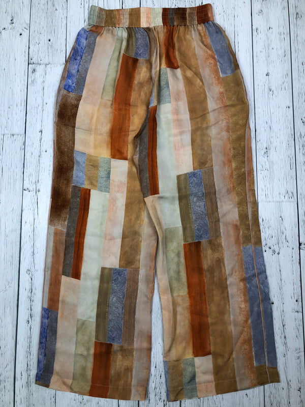 Wilfred Aritzia orange patterned pants - Hers S
